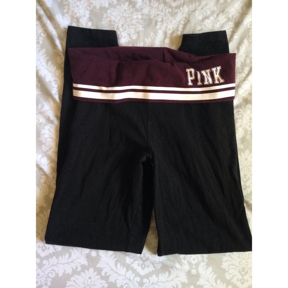Burgundy Pink Yoga Pants