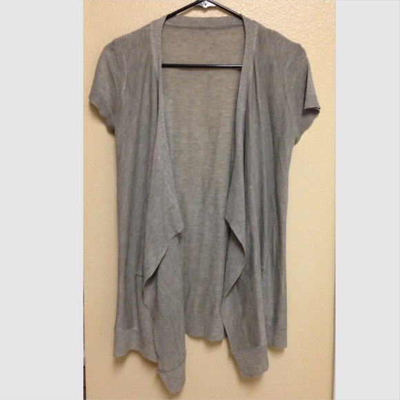 Grey cardigan