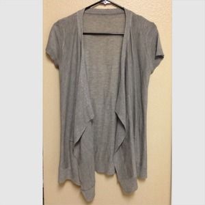 Grey cardigan