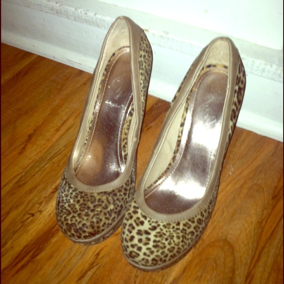 Baby Phat cheetah pumps