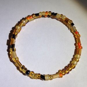 Alex and Ani inspired wraparound beaded bracelet