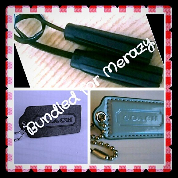 COACH Hang Tag and tassel