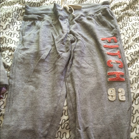 Gray sweatpants Abercrombie and Fitch