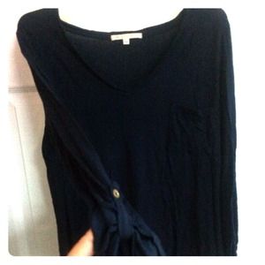 Gap navy blue long sleeve tee