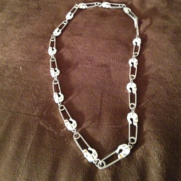 Tokidoki safety pin necklace