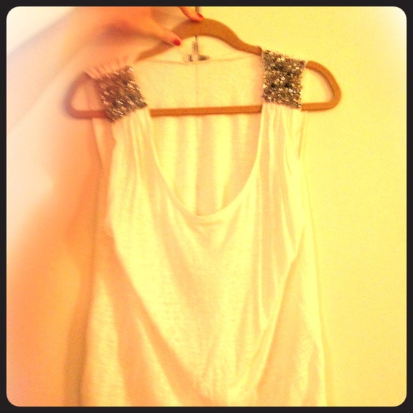 Sparkle sleeve shirt