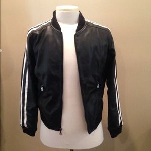 Express vegan leather  jacket/vest bundle