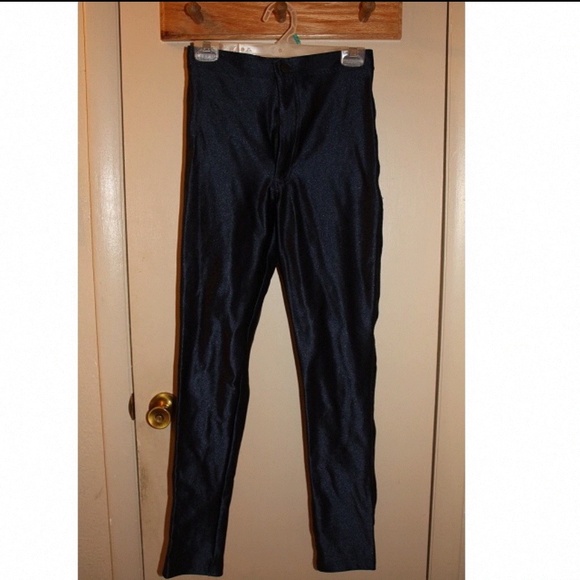 Navy blue American apparel disco pants