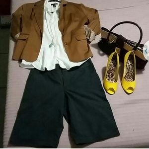 2 for 18 Yellow peep toe pump