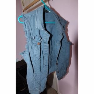 Denim vest