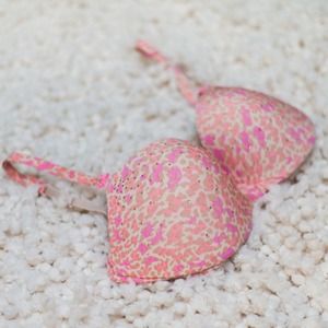 Victoria's Secret pink leopard bra! 34 D