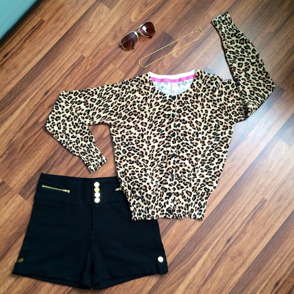 Leopard Print Cardigan