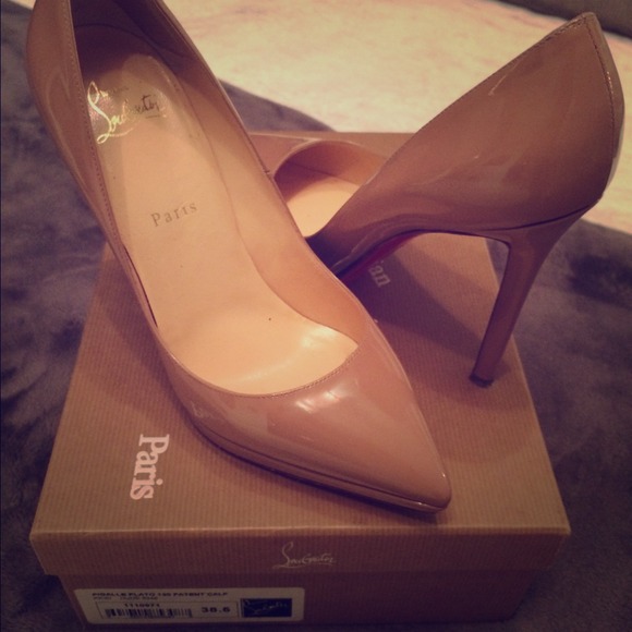 Christian Louboutin Shoes - Christian Louboutin Pigalle Plato 120mm Size 8.5