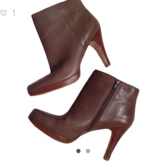 Nine West Leather Ankle Boot