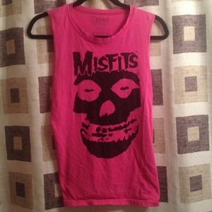 Misfits band muscle tee