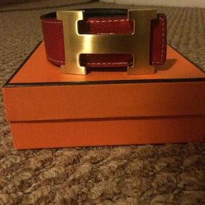 Hermès H Leather Belt