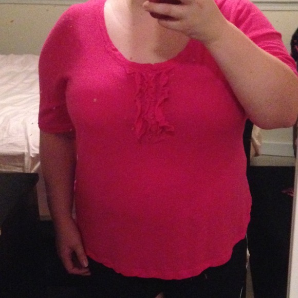 Pink shirt