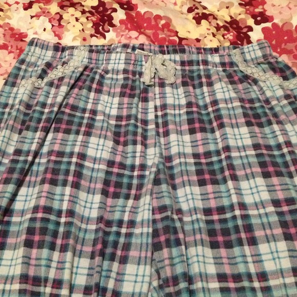 Plaid sleep pants