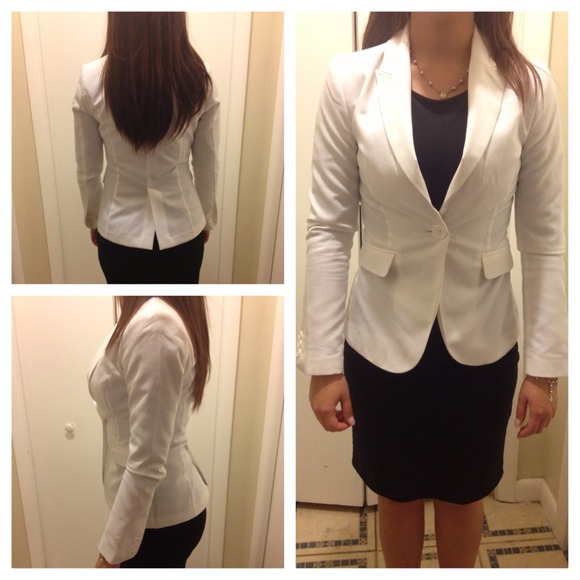 White blazer