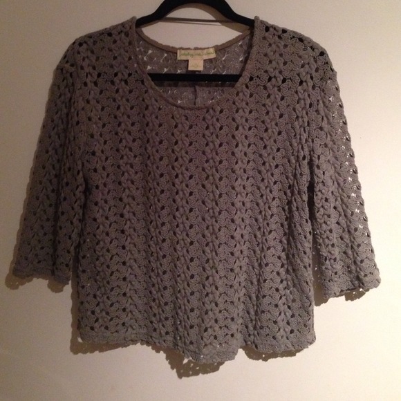 Urban outfitters crochet sweater