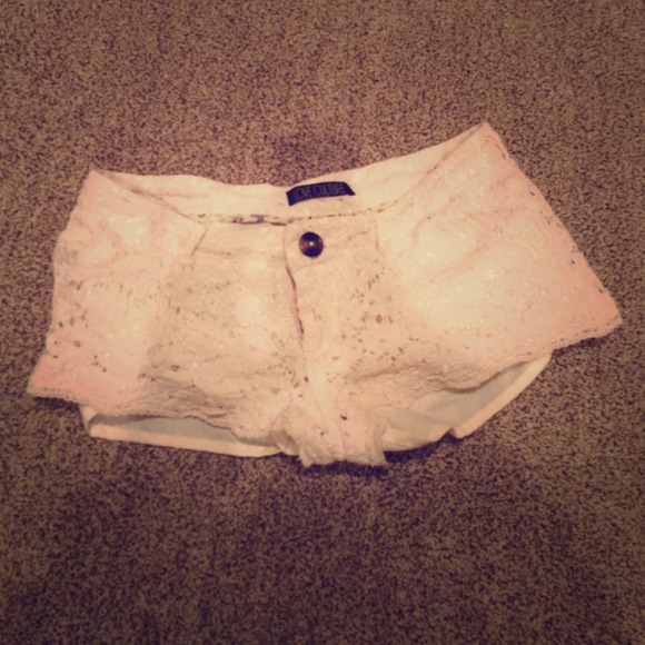 Lace shorts