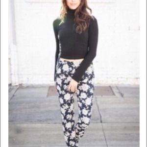 Brandy Melville Floral Pants
