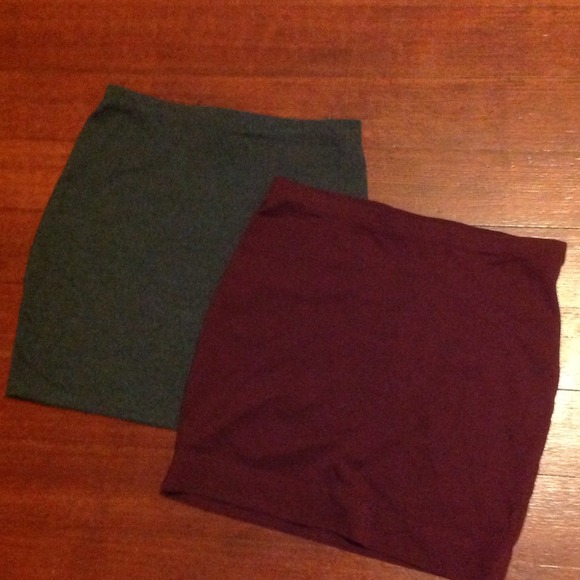 2 skirts h&m