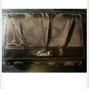 Authentic Coach Brown Wallet