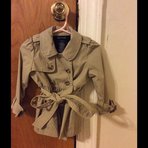 Toddler Ralph Lauren trench coat