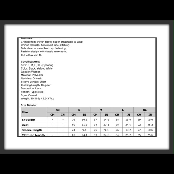 Feminine Blouse w/ Crochet Accented Sleeve/shldr - Picture 3 of 4