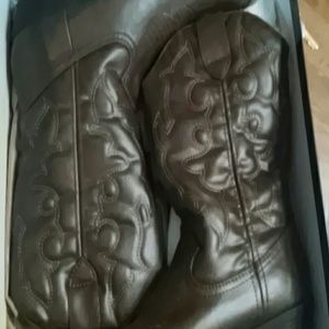 Madden Girl Dark Brown Cowboy Boots
