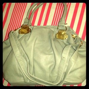 ALDO Taupe Colored Satchel Bag with Strap