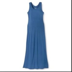 racerback maxi maternity dress & purple dress