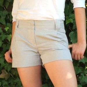 J. Crew pin stripe shorts - NWOT