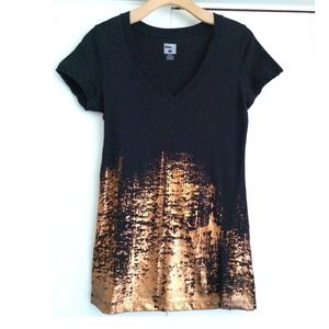 BDG Metallic Design T-shirt