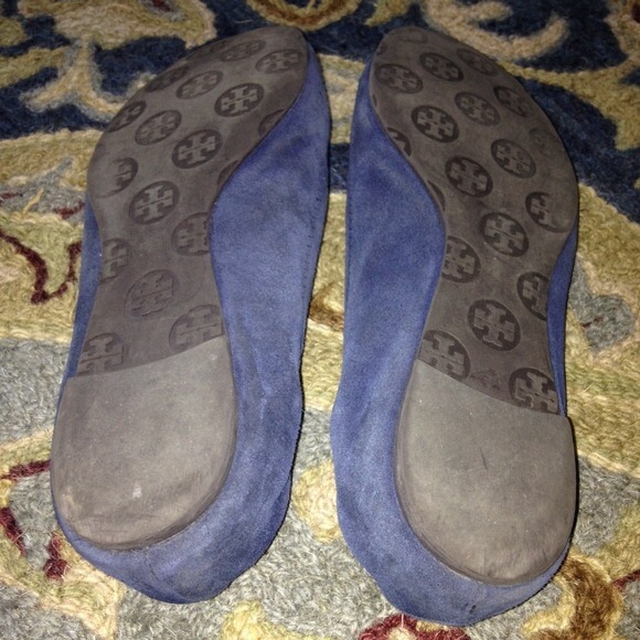 ⛳️⛳️SOLD⛳️⛳️Blue Suede Tory Burch Reva - Picture 3 of 4