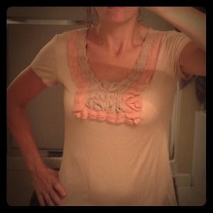 Banana Republic embellished top