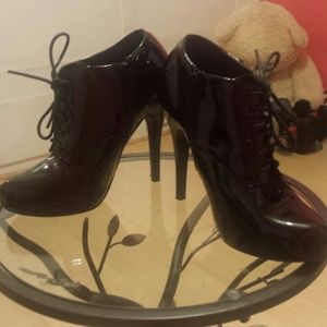 Black Patent Heels