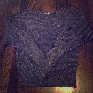 A off the shoulders sweater from Charlotte Russe