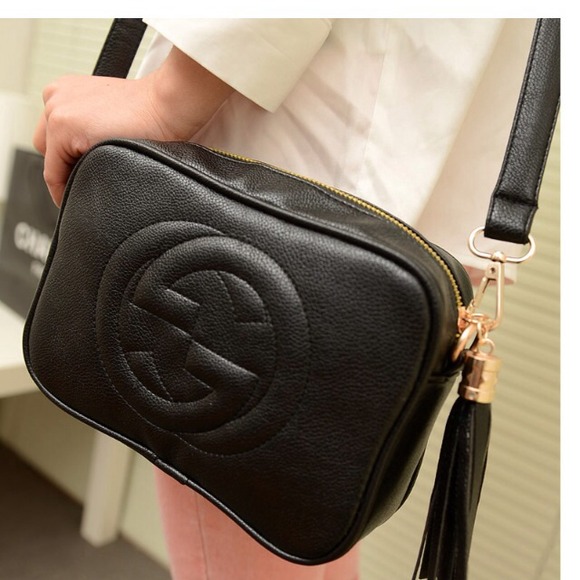 Gucci black cross body bag