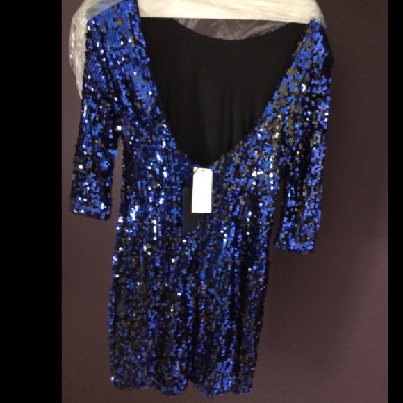 Blue Sequin Girls Night Dress
Sz s - Picture 4 of 4