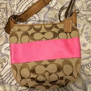 Large Coach Bucket Tote