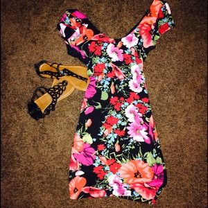 Wet seal bodycon dress