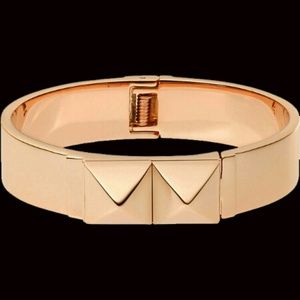 Michael Kors Rose Gold Glam Rock Bangle Bracelet