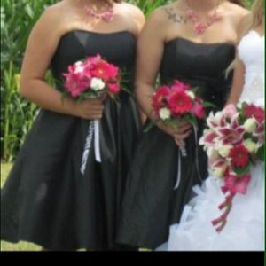 David's bridal bridesmaid dress