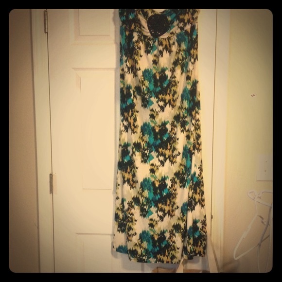Long design dress
