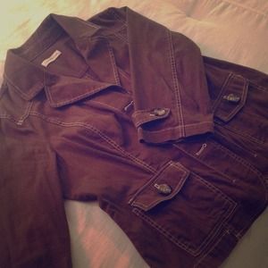 Coldwater Creek Brown 3/4 sleeve Jacket