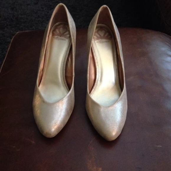 Fergalicious rose gold Sammi sz 8.5 heels