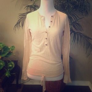 Theory Long Sleeve Henley Top