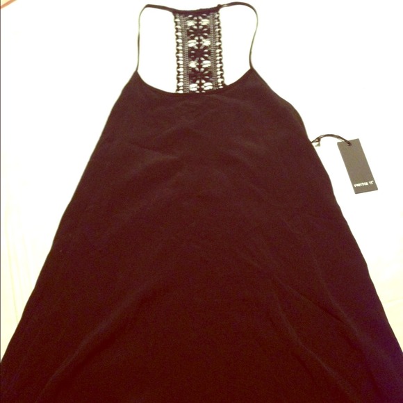 Forever 21 black knit dress